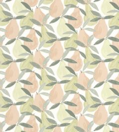 Sweet Pear Wallpaper by Casadeco Vert Amande Sweet Pear Wallpaper by Casadeco Vert Amande