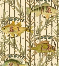 Sweetwater Fishes Wallpaper by MINDTHEGAP Neutral Sweetwater Fishes Wallpaper by MINDTHEGAP Neutral
