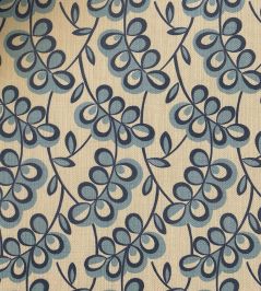 Swing Fabric by Ian Sanderson Cerulean Swing Fabric by Ian Sanderson Cerulean