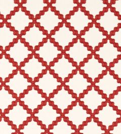 Swithland Embroidery Fabric by Scion Ladybird Red Swithland Embroidery Fabric by Scion Ladybird Red
