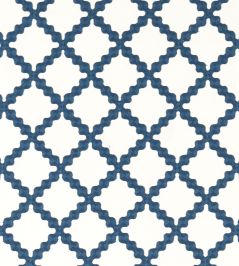 Swithland Embroidery Fabric by Scion Midnight Swithland Embroidery Fabric by Scion Midnight