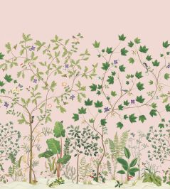 Sycamore & Oak Mural by Sanderson Wild Rose Sycamore & Oak Mural by Sanderson Wild Rose