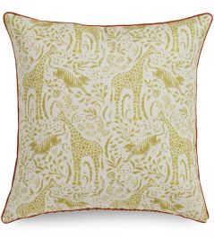 Sylvan Cushion 55 x 55cm by James Hare Gold Sylvan Cushion 55 x 55cm by James Hare Gold