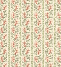 Symington Wallpaper by GP & J Baker Green/Red Symington Wallpaper by GP & J Baker Green/Red