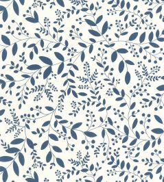 Sympathy Wallpaper by Caselio Bleu Indigo Sympathy Wallpaper by Caselio Bleu Indigo
