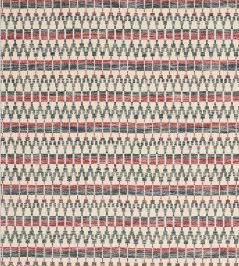 Tabriz Fabric by Jane Churchill Red/Navy Tabriz Fabric by Jane Churchill Red/Navy