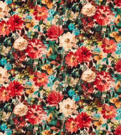 Tahiti Fabric by Clarke & Clarke Rouge Tahiti Fabric by Clarke & Clarke Rouge