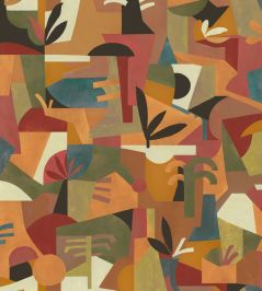Tahiti Expression Wallpaper by Tres Tintas Orange Tahiti Expression Wallpaper by Tres Tintas Orange