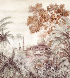 Taj Mahal Mural by Coordonne Rose Taj Mahal Mural by Coordonne Rose