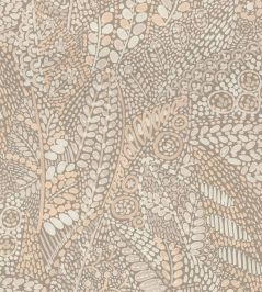 Talavera Wallpaper by Casamance Marron Glace Talavera Wallpaper by Casamance Marron Glace