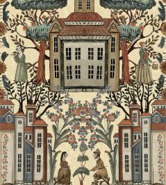 Tales of Tyrol Wallpaper by MINDTHEGAP Taupe Tales of Tyrol Wallpaper by MINDTHEGAP Taupe