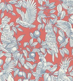 Talk About Cockatoos Wallpaper by Langelid Von Bromssen Tomato Talk About Cockatoos Wallpaper by Langelid Von Bromssen Tomato