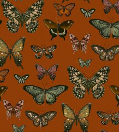 Taman Fabric by Arley House Burnt Orange Taman Fabric by Arley House Burnt Orange