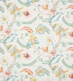 Tambora Fabric by Jane Churchill Aqua Tambora Fabric by Jane Churchill Aqua