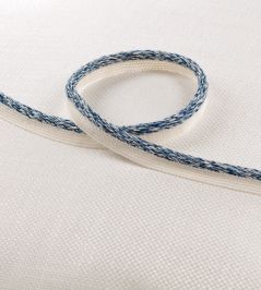 Tana Cord Trimming by Romo Indigo Tana Cord Trimming by Romo Indigo