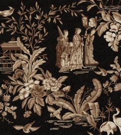 Tang Walk Wallpaper by Coordonne Onyx Tang Walk Wallpaper by Coordonne Onyx