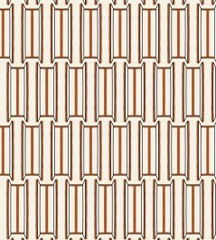 Tangier Wallpaper by Ottoline White and Brown Tangier Wallpaper by Ottoline White and Brown