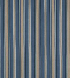 Tango Stripe Fabric by Jane Churchill Blue Tango Stripe Fabric by Jane Churchill Blue