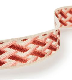 Taniska Braid Trimming by Osborne & Little Coral Taniska Braid Trimming by Osborne & Little Coral