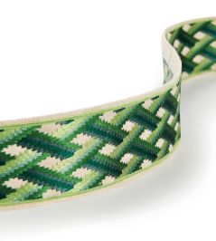 Taniska Braid Trimming by Osborne & Little Emerald Taniska Braid Trimming by Osborne & Little Emerald