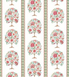 Taniska Fabric by Osborne & Little Coral Taniska Fabric by Osborne & Little Coral