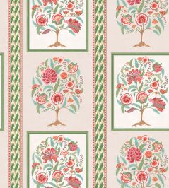 Taniska Wallpaper by Osborne & Little Coral Taniska Wallpaper by Osborne & Little Coral