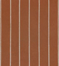 Taos Stripe Fabric by Osborne & Little Terracotta Taos Stripe Fabric by Osborne & Little Terracotta