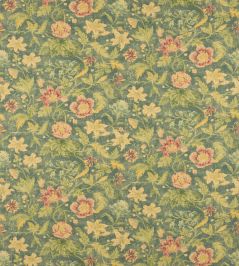 Tapestry Garden Fabric by Colefax and Fowler Blue Tapestry Garden Fabric by Colefax and Fowler Blue