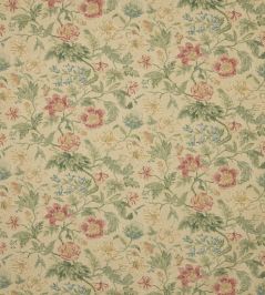 Tapestry Garden Fabric by Colefax and Fowler Pink/Green Tapestry Garden Fabric by Colefax and Fowler Pink/Green