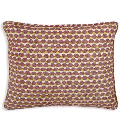 Tara Cushion by Fermoie Dark Red Tara Cushion by Fermoie Dark Red