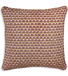 Tara Cushion by Fermoie Dark Red Tara Cushion by Fermoie Dark Red