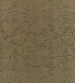 Tarangire Damask Fabric by Ralph Lauren Tarnished Gold Tarangire Damask Fabric by Ralph Lauren Tarnished Gold