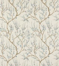 Taree Fabric by Jane Churchill Blue Taree Fabric by Jane Churchill Blue