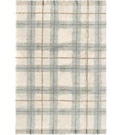 Tartan Rug by Lorena Canals Blue Sage Tartan Rug by Lorena Canals Blue Sage