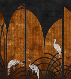 Tassel Mural by Coordonne Ginger Tassel Mural by Coordonne Ginger