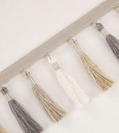 Tassel Fringe Trimming by Romo Gris Tassel Fringe Trimming by Romo Gris