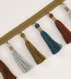 Tassel Fringe Trimming by Romo Olivette Tassel Fringe Trimming by Romo Olivette