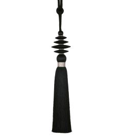 Onyx Tassel Tieback Trimming by Houles 9990 Onyx Tassel Tieback Trimming by Houles 9990