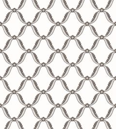 Tate Trellis Wallpaper by Anna French Black Tate Trellis Wallpaper by Anna French Black