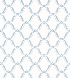 Tate Trellis Wallpaper by Anna French Soft Blue Tate Trellis Wallpaper by Anna French Soft Blue