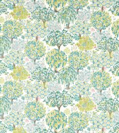 Tatton Cream Fabric by Studio G Multi Tatton Cream Fabric by Studio G Multi
