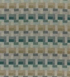 Tavistone Wool Fabric by Sanderson Mineral Blue/Maple Tavistone Wool Fabric by Sanderson Mineral Blue/Maple