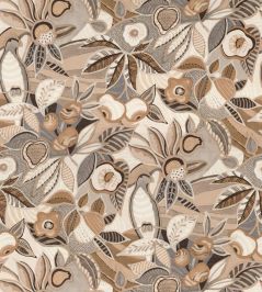 Tehuana Wallpaper by Casamance Marron Glace/Mordore Tehuana Wallpaper by Casamance Marron Glace/Mordore
