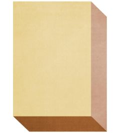 Tekla Box Rug by Layered Yellows Tekla Box Rug by Layered Yellows