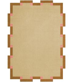 Tekla Fregio Rug by Layered Butter Blossom Tekla Fregio Rug by Layered Butter Blossom