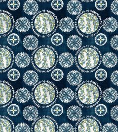 Temari Fabric by William Yeoward Ocean Temari Fabric by William Yeoward Ocean