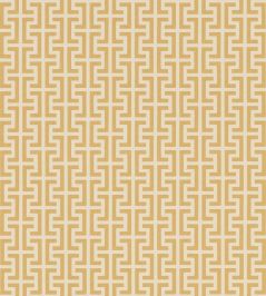 Temple Wallpaper by Schumacher Straw Temple Wallpaper by Schumacher Straw