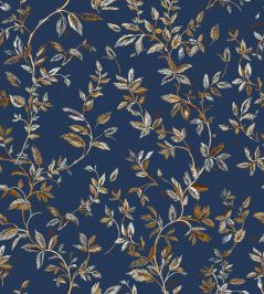 Tenango Wallpaper by Coordonne Indigo Tenango Wallpaper by Coordonne Indigo