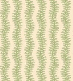 Tetbury Stripe Wallpaper by GP & J Baker Leaf Green Tetbury Stripe Wallpaper by GP & J Baker Leaf Green