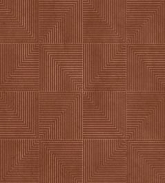 Tetragonal Wallpaper by Coordonne Clay Tetragonal Wallpaper by Coordonne Clay